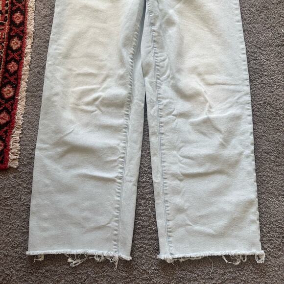 Madewell Perfect Vintage Wide Leg Crop Jeans - Picture 6 of 8